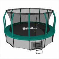 батут unix 16 ft (488 см) supreme green