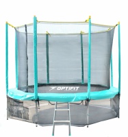 батут optifit like green 14ft (427 см)