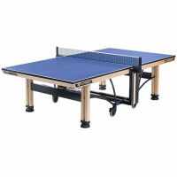 теннисный стол складной профессиональный cornilleau competition 850 wood ittf blue