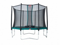 батут berg favorit tattoo 14ft (430 см) + safety net comfort 430 35.14.03.01