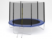 батут diamond fitness external 10ft с лестницей (305 см)