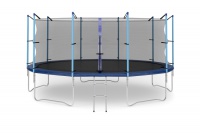 батут diamond fitness internal 16ft с лестницей (488 см)