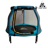 батут dfc jump kids 48" синий, сетка (120см)